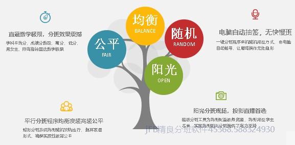 实现自动“阳光分班”的电脑分班软件设计原理是什么?